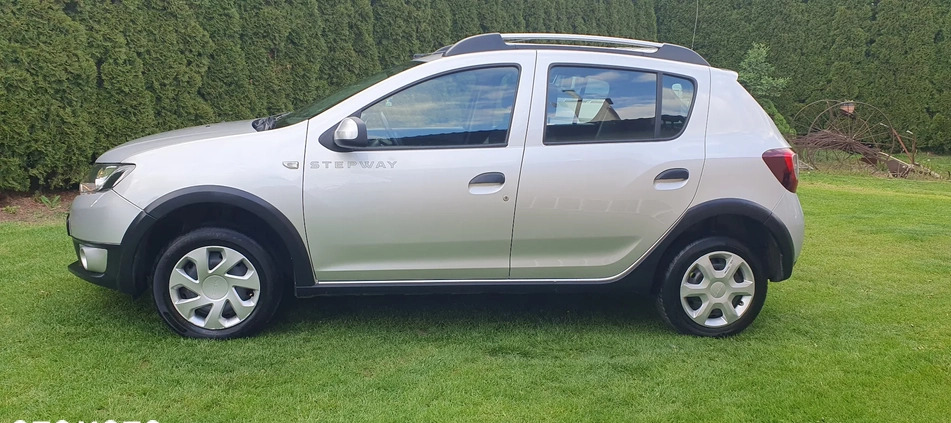 Dacia Sandero Stepway cena 21999 przebieg: 112000, rok produkcji 2013 z Pasłęk małe 596